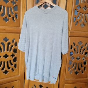 Vintage Levi's Light Gray V-Neck T-Shirt